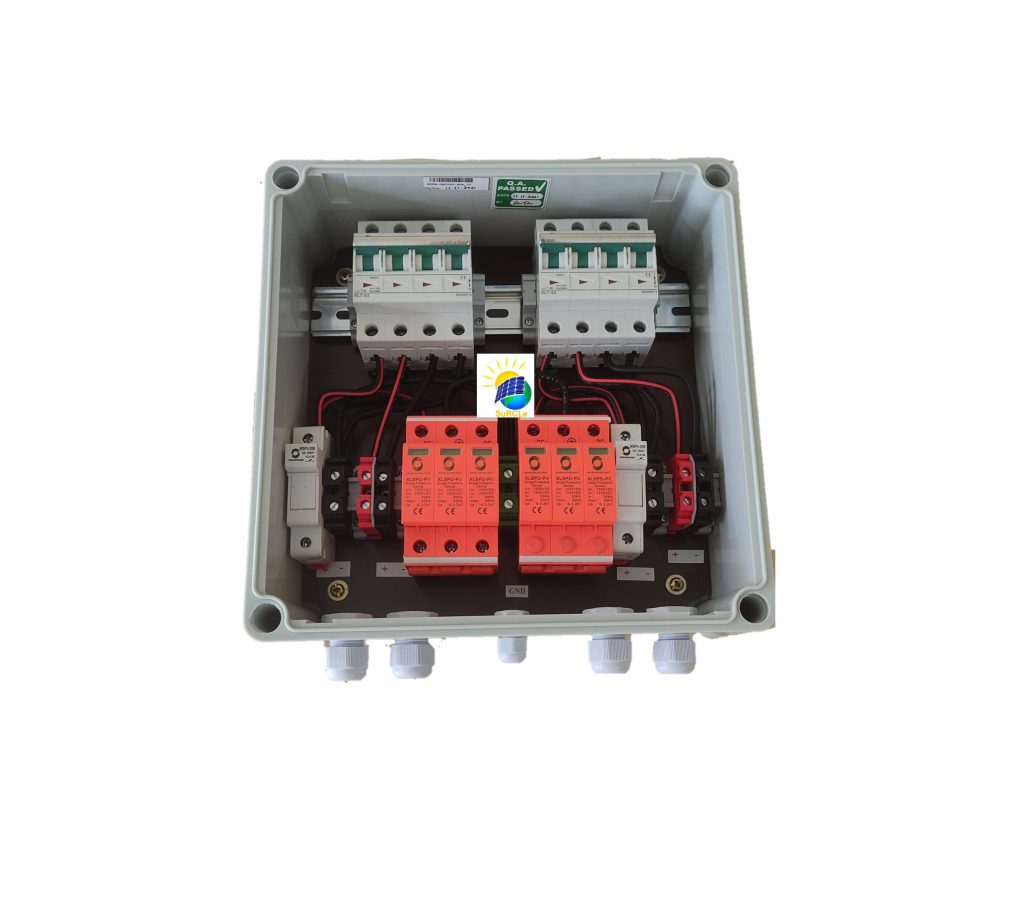 SuRCLe Solar On-grid 1000V 2 in 2 out DCDB – SuRCLe Solar Components