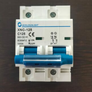 WS 550V 125A DP DC MCB