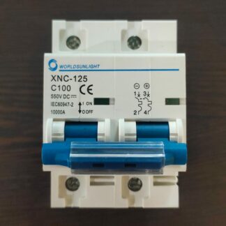 WS 550V 100A DP DC MCB