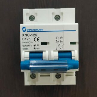WS 500V 125A DP DC MCB