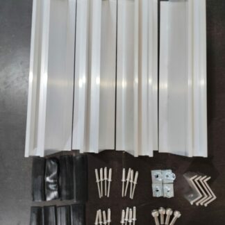 1 Solar Panel mounting kit with 100x300mm Micro channels