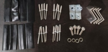 1 Solar Panel mounting kit with 100x300mm Micro channels - Image 4