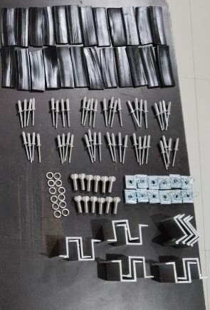 5 Solar Panel mounting kit with 100x300mm Micro channels - Image 4